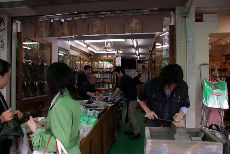 Masamoto Tsukiji knife shop