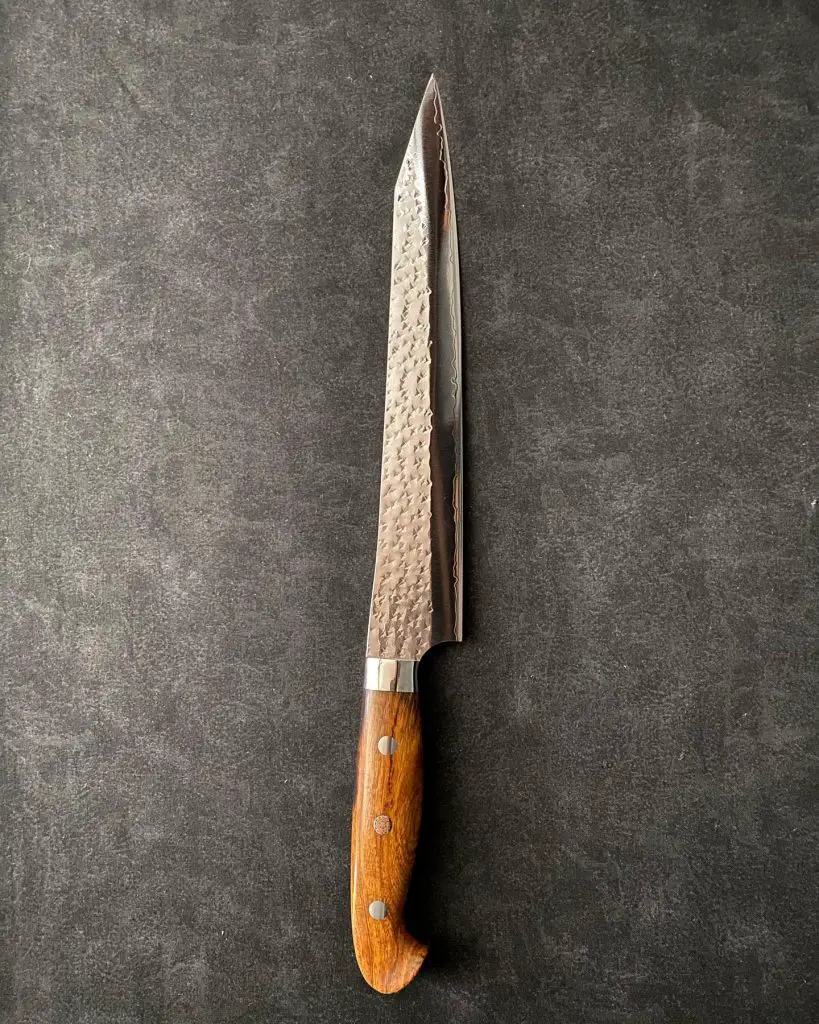 Senko Sujihiki 240mm Western Ironwood