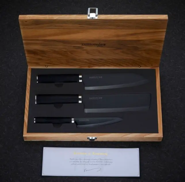 Kamikoto Kuro (black) Series Knife Set