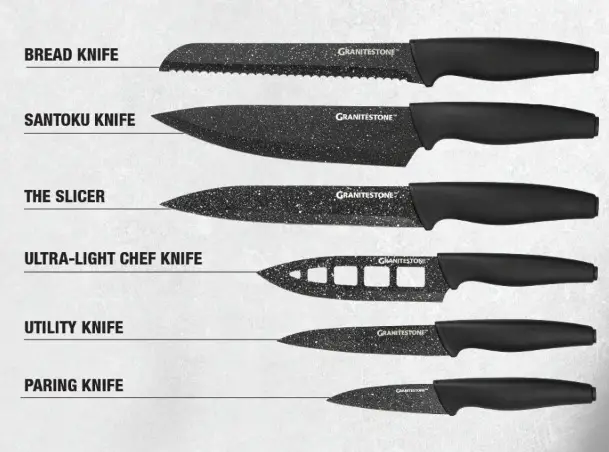 Nutriblade 6-piece knife set