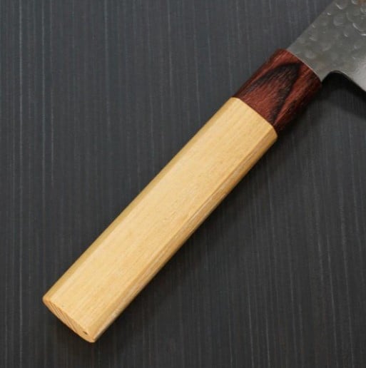 Sakai Takayuki 33-Layer VG10 Damascus Hammered WA Japanese Chef's Gyuto Knife 210mm