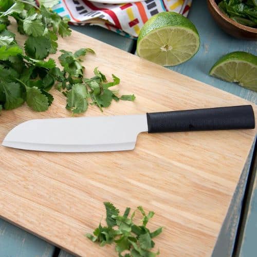 Rada Cutlery Cook’s Utility Knife – Stainless Steel Blade With Aluminum Handle Made in the USA, 8-5/8 Inch