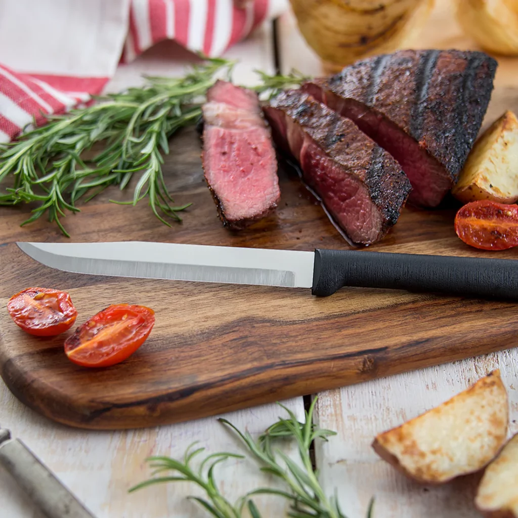 Rada Cutlery Utility Steak Knife with Aluminum Handle