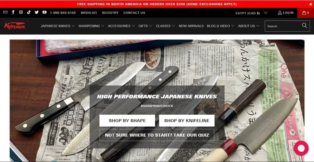 Knifeswear online store